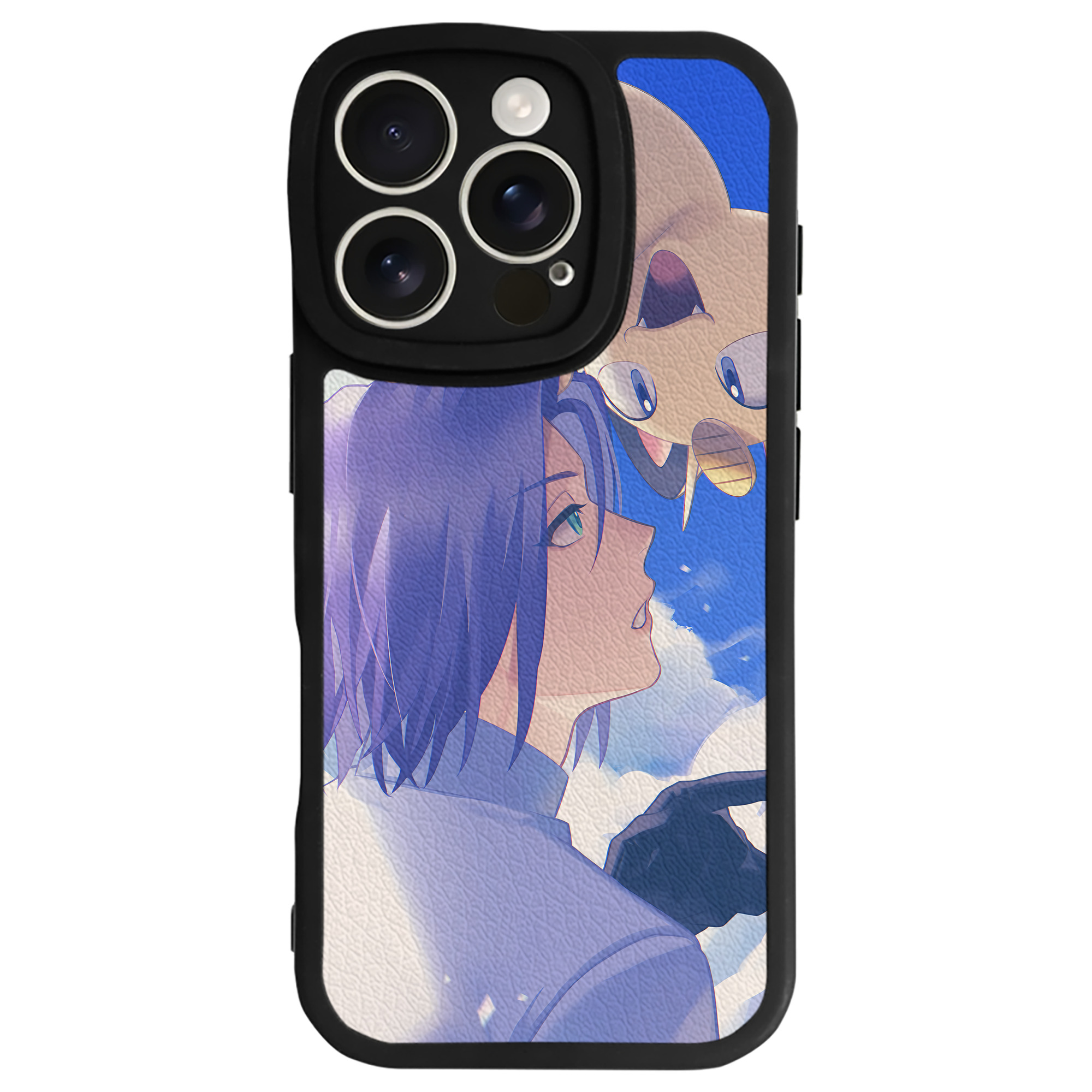 （画像用） ポケットモンスター Pokémon 【iPhone 16シリーズ対応】シリコンスマホケース（レザー調） 材質：シリコン